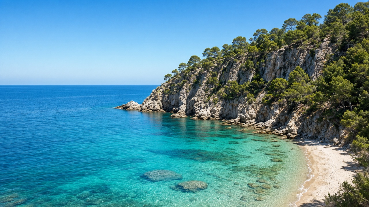 Cala Montg&oacute; a L'Escala
