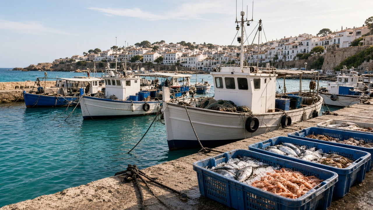 Porto e pesce fresco a L'Escala